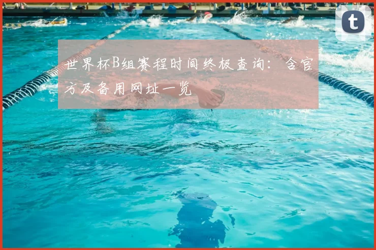 世界杯B组赛程时间终极查询：含官方及备用网址一览