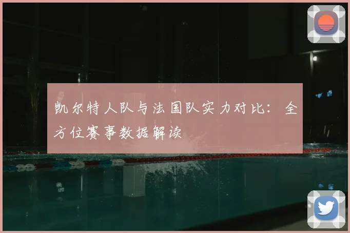 凯尔特人队与法国队实力对比：全方位赛事数据解读
